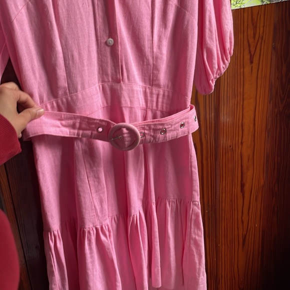 Revolve X M/W/F Pink mini dress - Picture 4 of 6